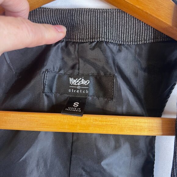 Mossimo Pin Striped Vest Dressy Size Small Office Work Career - Picture 4 of 6